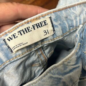 Free People Barrel Jeans